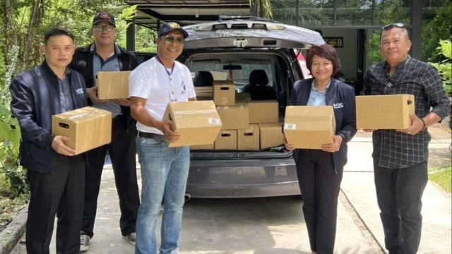 สนง.พานิชย์จังหวัด ร่วมกับ อบต.หนองตะพาน และ กลุ่มปรับปรุงคุณภาพมังคุดหนองตะพาน ช่วยชาวสวน ระบายผลผลิตทางการเกษตร(มังคุด) ปลายฤดูที่ราคาไม่สะท้อนต่อต้นทุน